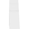 Ekena Millwork Vanguard Architectural Grade PVC Gable Bracket, 48"W x 18"H x 6"D x 6"F, 9/12 Pitch GBP048X18X0606VAN00 - alternate 2